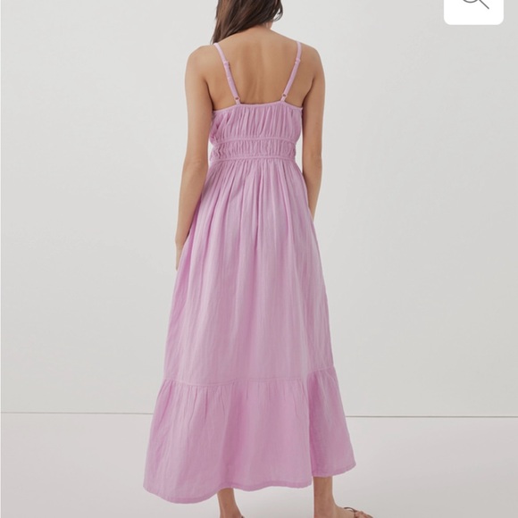 Pact Lavender Pink Maxi Dress - Picture 7 of 8